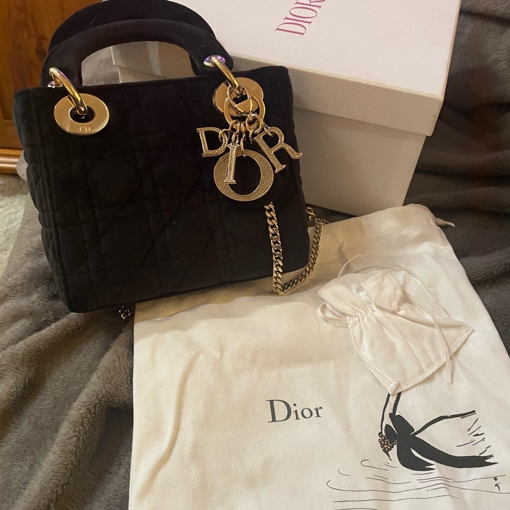 Velvet and Swarovski Crystal Lady Di